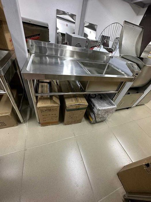 Ванна моечная с рабочей поверхностью