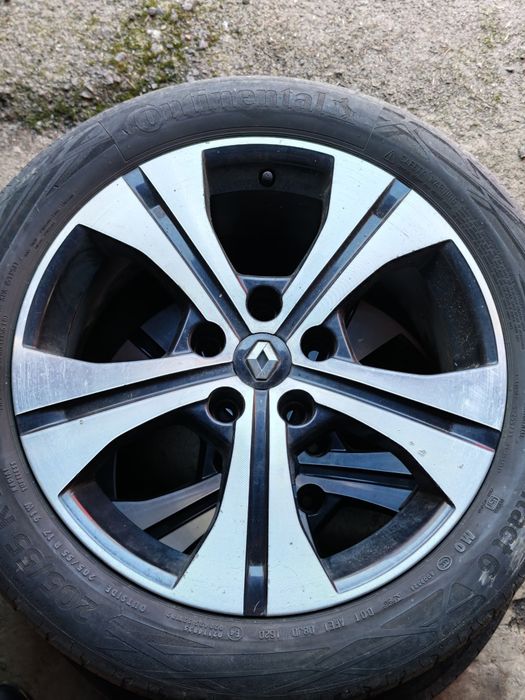 Jante aliaj originale Renault, model Bose R17, 5 x 114.3
