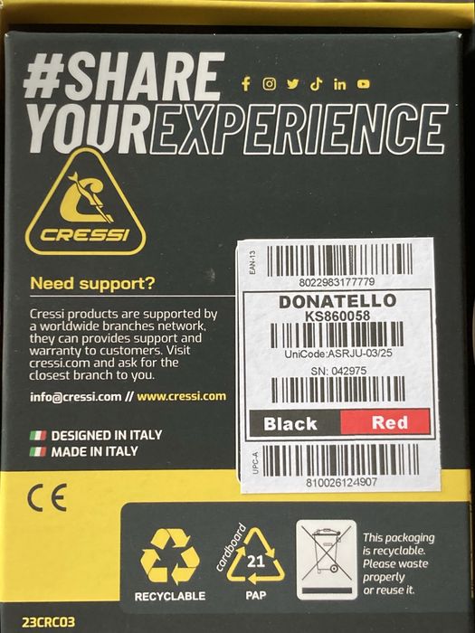 Cressi Donatello Dive Computer / Ceas Scafandri