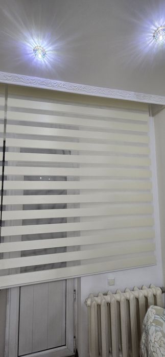 Продам готовые новые ролл шторы день ночь