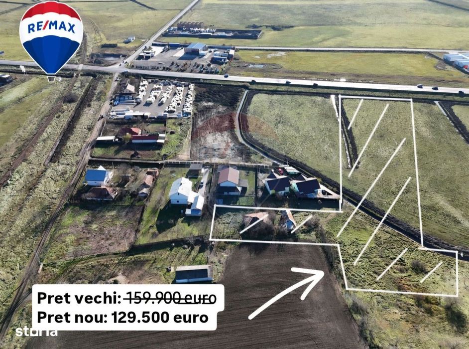 Teren de vanzare 1,5 ha, oportunitate de investiție în Dumesti - IAȘI