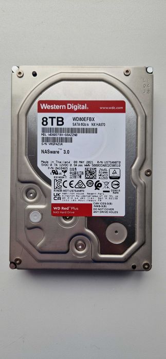 HDD WD Red 8TB (wd80efbx)