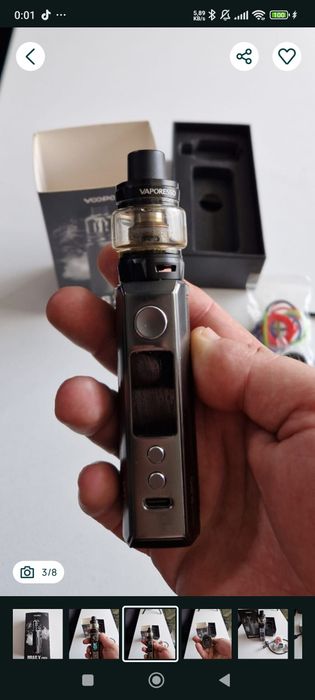 Vând vape voopoo drag X plus