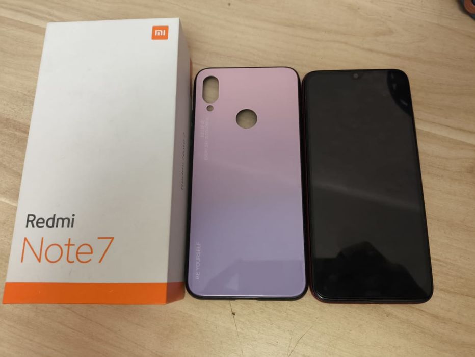 Redmi note 7 4/64 в цвете nebulla red