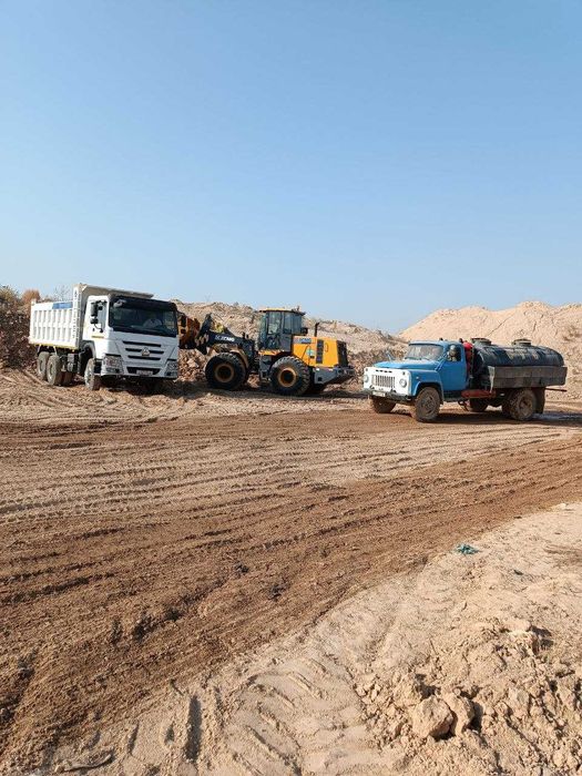 Аренда самосвала, экскаватора, погрузчика, бульдозера, водовоза