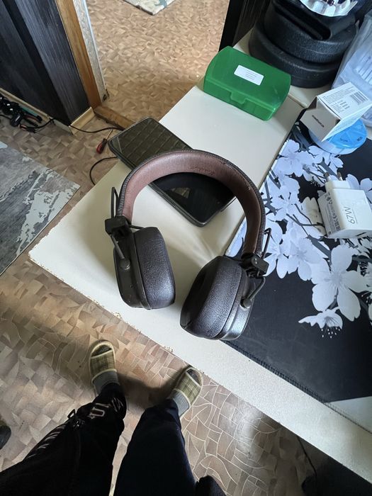 Оригиналтные Marshall Major V коричневый