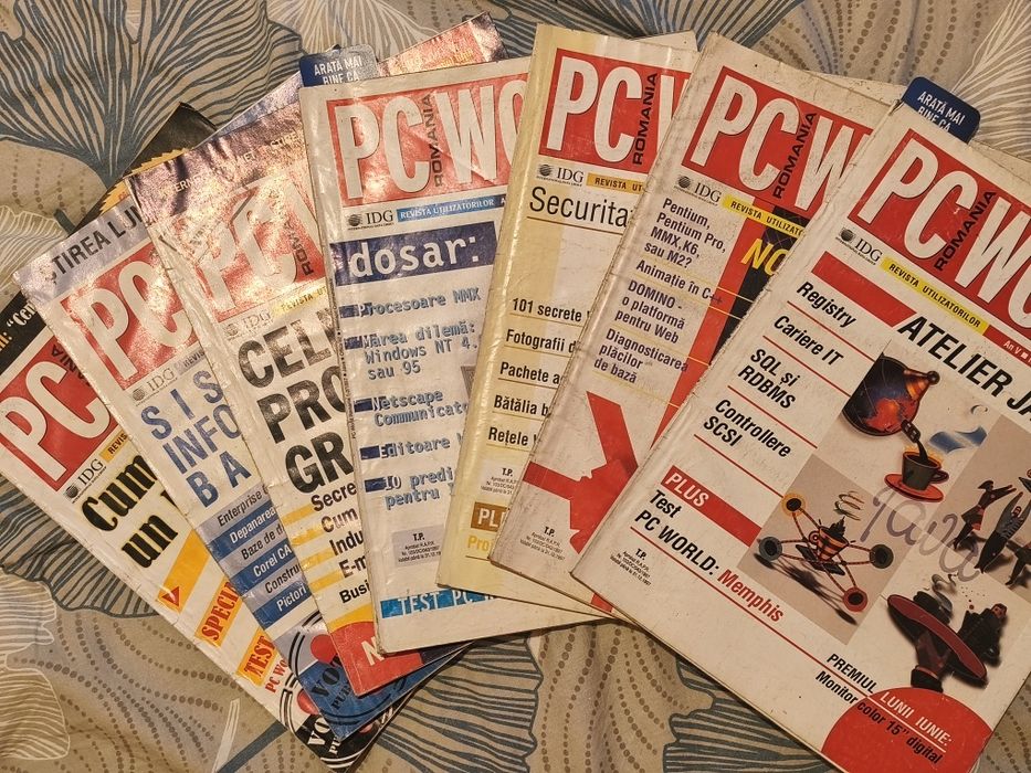 Reviste IT de colecție