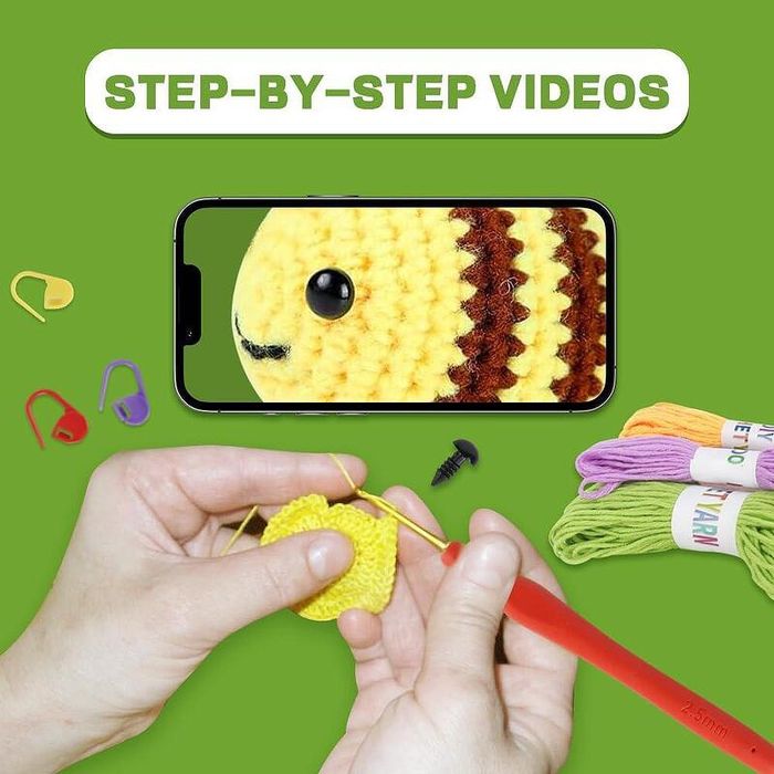 Комплект за плетене на една кука