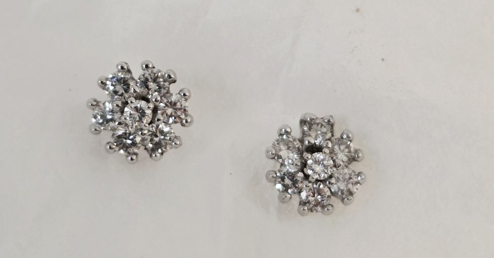 Изысканные серьги-пусеты