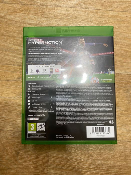 FIFA 22 для Xbox series x ( диск европейский )