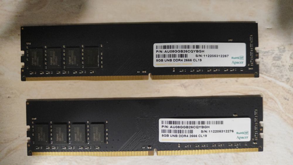 Продам оперативную память DDR4