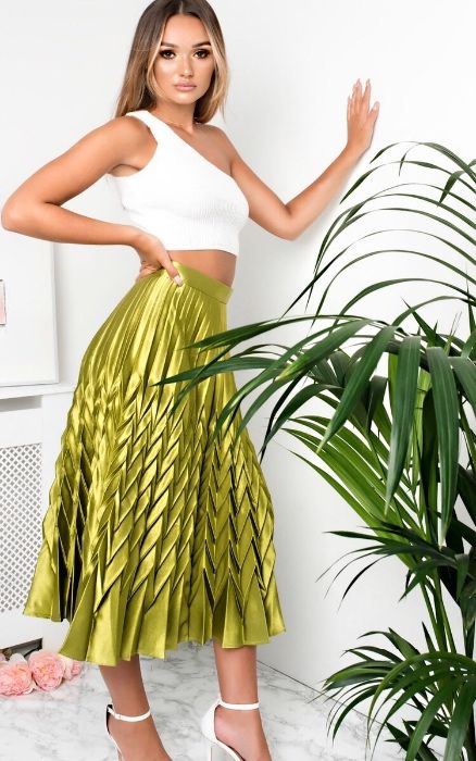 Плисирана пола S/М