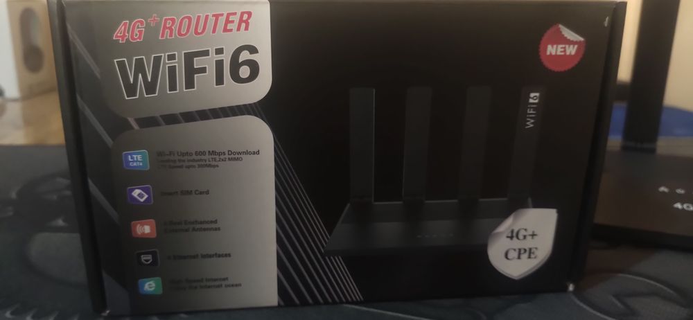 Wifi router simkartali, 4g+