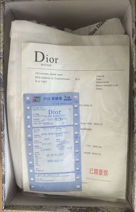 Новые кеды в стиле Dior Oblique
