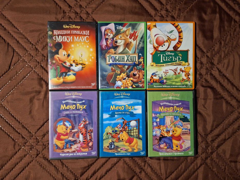 DVD с анимации на Дисни