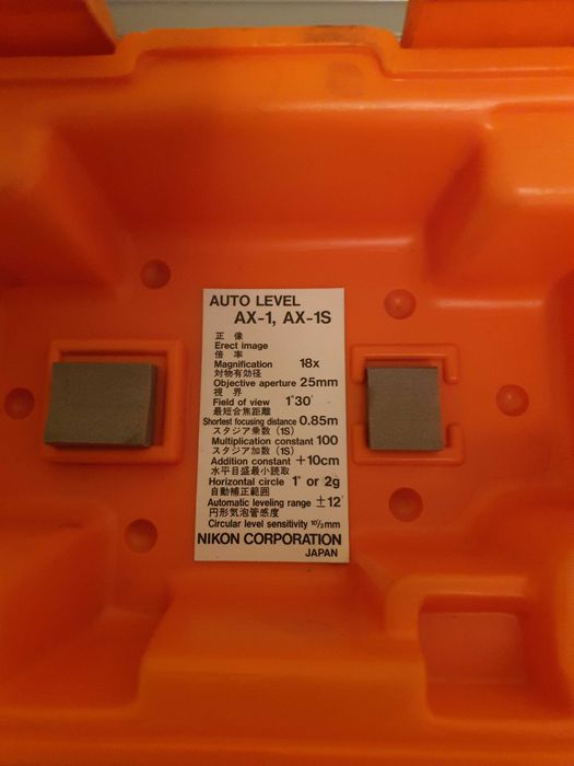 Nivela optica nikon