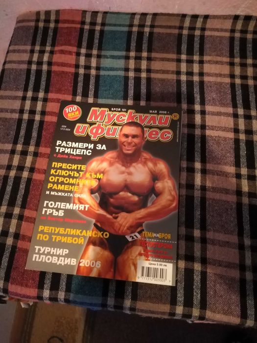 Списания "Мускули и фитнес"