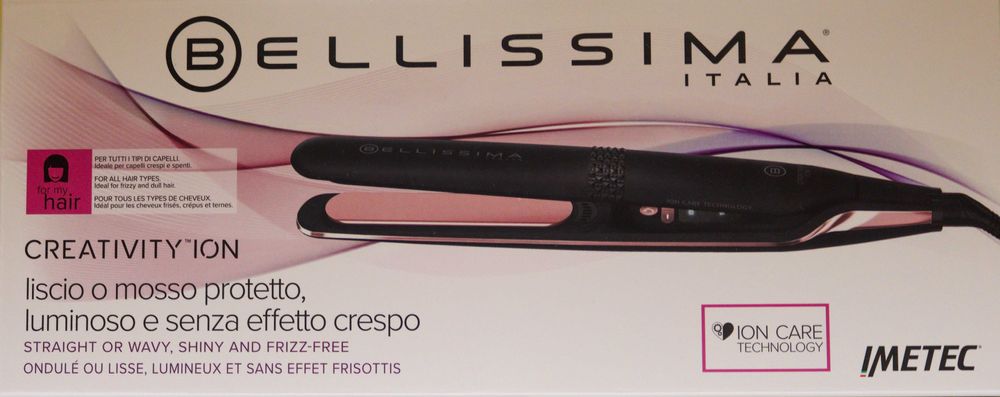 Placă de îndreptat părul Bellissima Italia - Ion Care Technology