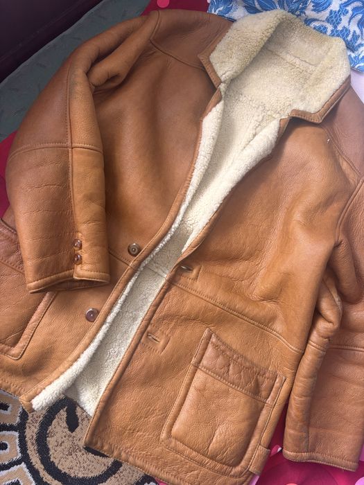 Cojoc blana piele originale Shearling