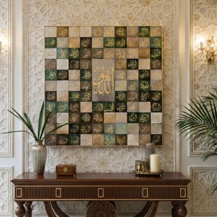 Arab kalligrafiyasi kartinalari