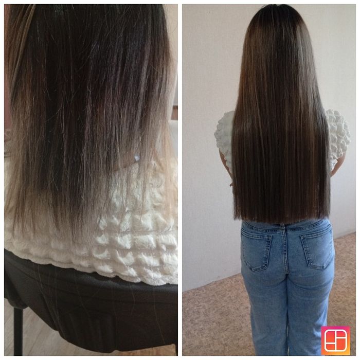 Наращивание волос 15.000