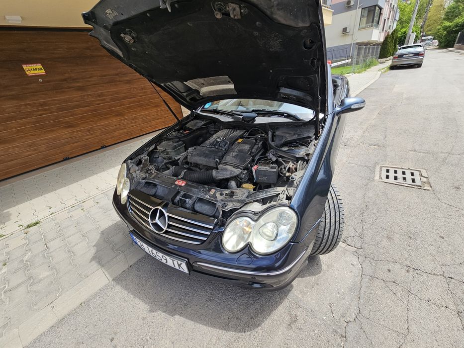 Mercedes clk кабриолет