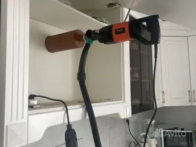 Алмазное бурение отверстие бетона и кирпича.Almazniy burenie