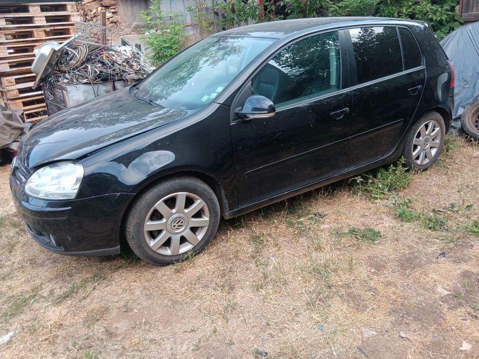Vw golf 5 volkswagen Golf V на части черен 2.0 fsi 150кс 4motion кожа