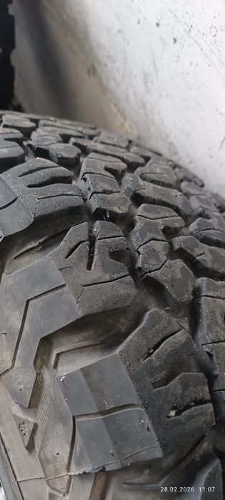 Гуми Bfgoodrich Al Terrain с джанти от Toyota Hilux