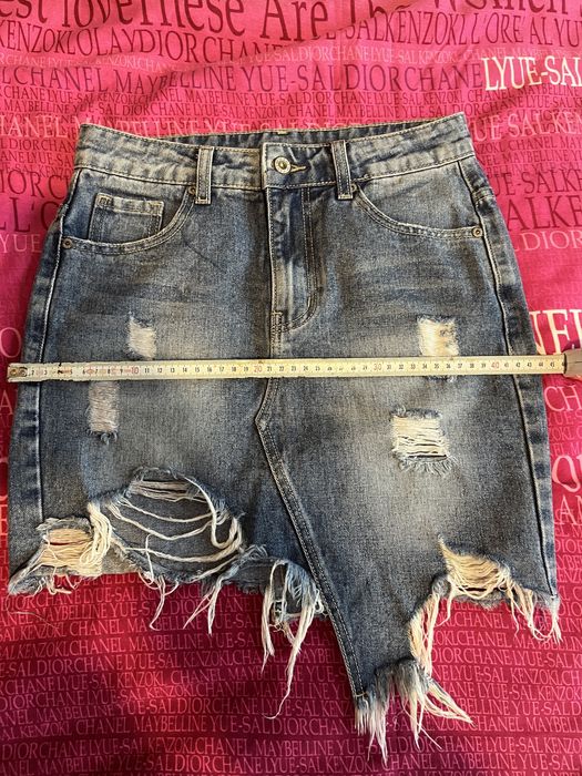 Дънкова секси пола размер S