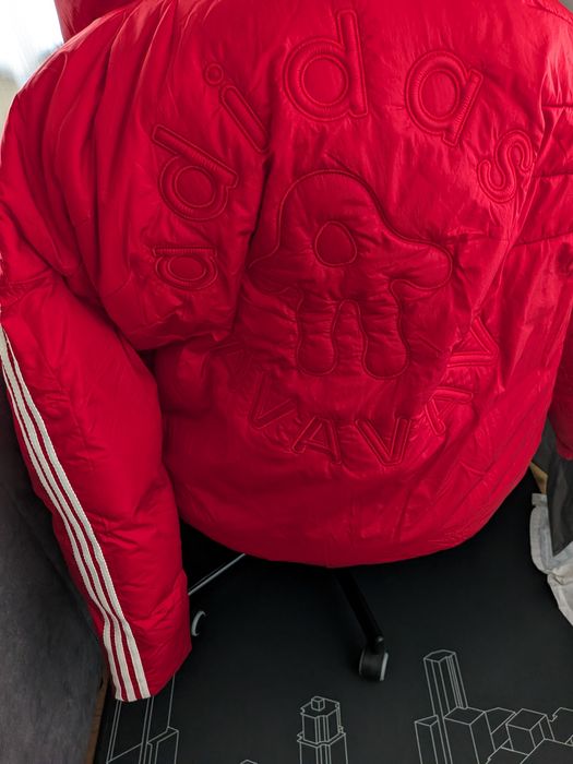 Geaca AVAVAV Adidas marimea S rosie unisex