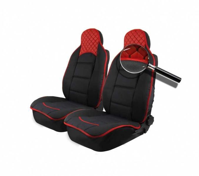 Универсални Калъфи за Предни Седалки 2бр./ Текстил и кожа /