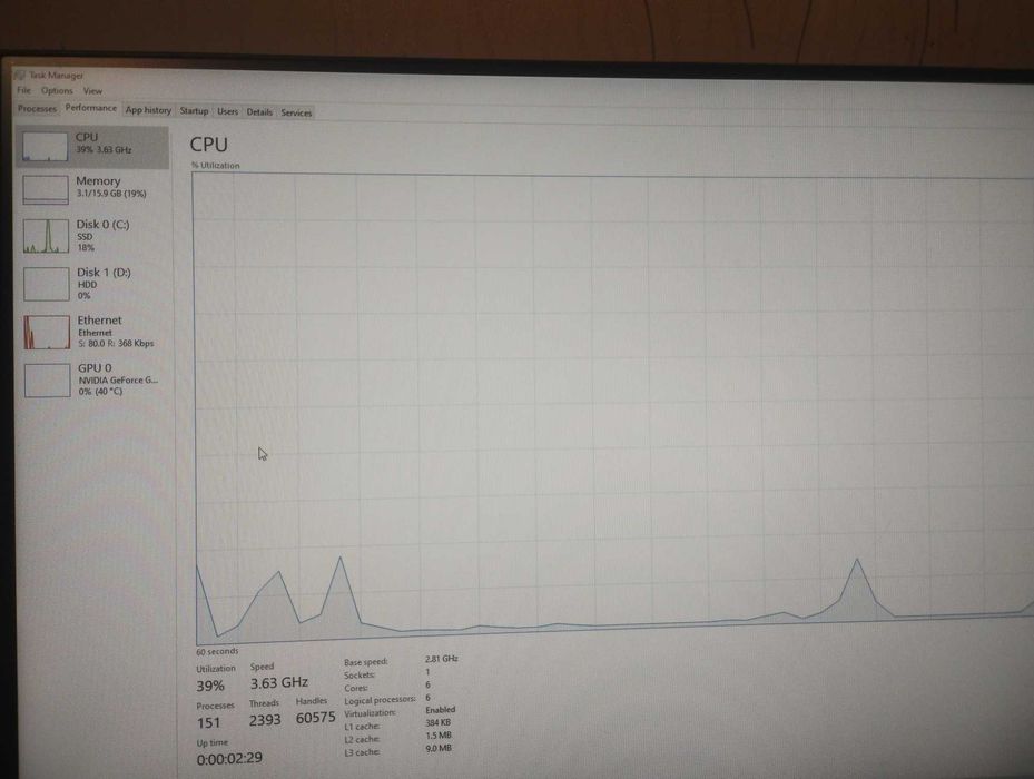 Бюджетен Геймърски Компютър - GTX 1060 6GB/i5 8400/16GB RAM