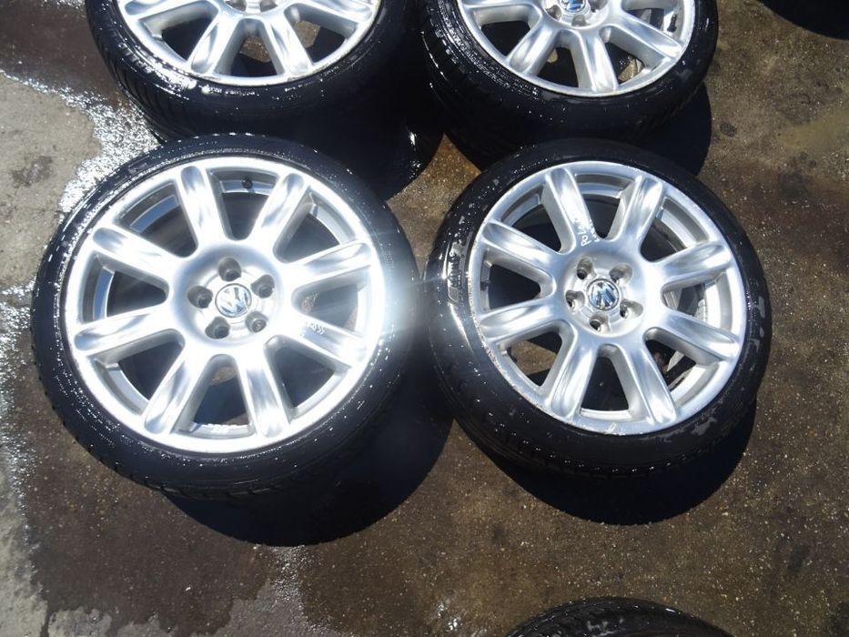 Vand Jante Aliaj BBS cu Cauciucuri Volkswagen Polo Cross 215/40 ZR17 71/2Jx17H2ET35 din 2008