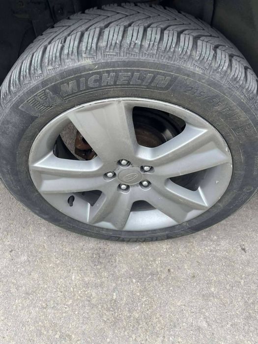 Алуминиеви джанти Subaru 17 Цола със Гуми Michelin 215/55/17