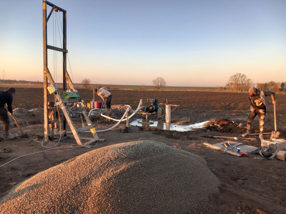 Foraje puțuri apa mecanizate