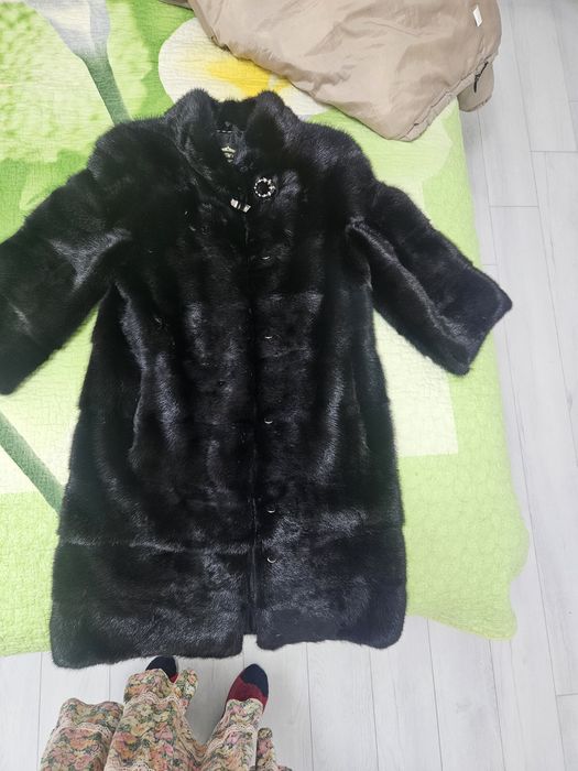 Норко шуба чёрный цвет