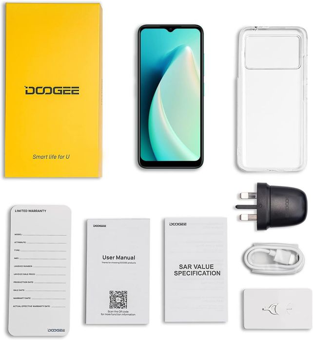 Doogee x98, 4200mAh, 16GB/Rom+8Gb, 4G,Android12, Sigilat!