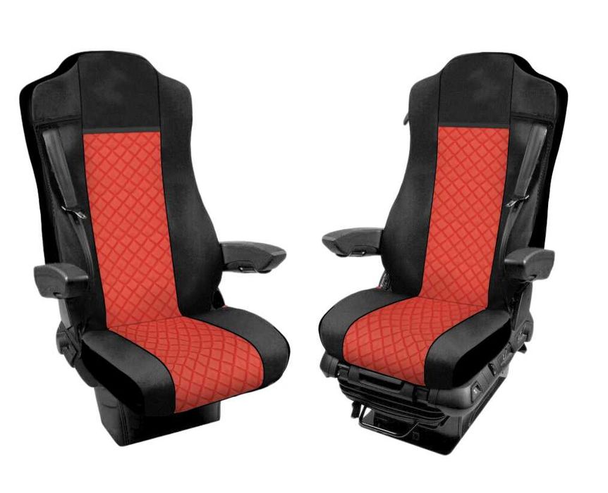 Husă scaun Mercedes Actros MP4 Euro 6 2015-2021 – piele ecologică, căptușită, montaj ușor