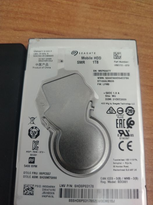 Продам ssd и hdd