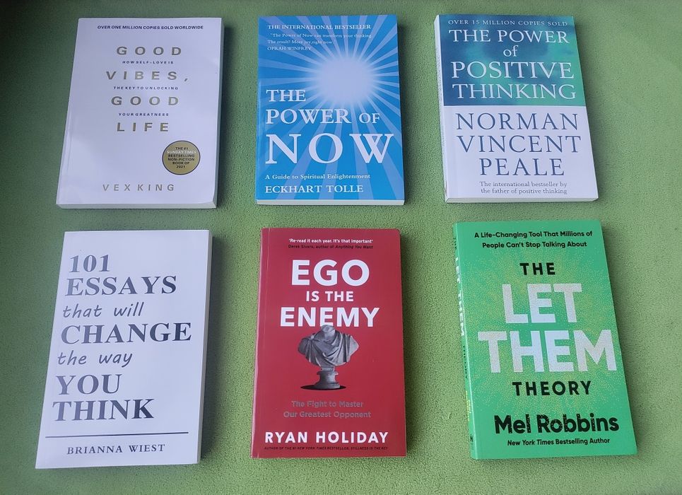 Нови и като нови книги на английски за личностно развитие!