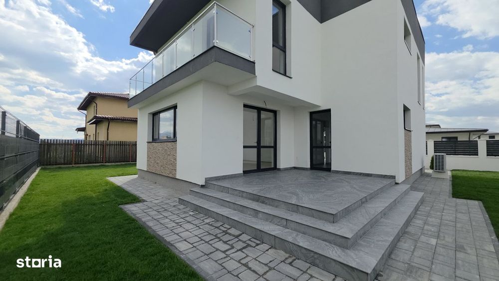 Casa moderna in stil mediteranean, teren 500mp, Cristian