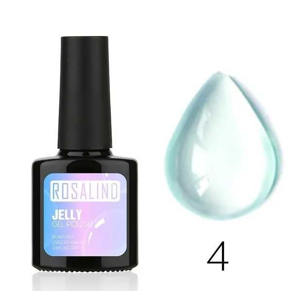 10мл ROSALIND jelly gel Полупрозрачен гел лак