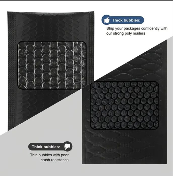 Продавам пликове с предпазни балончета вътре размери 17/11 см