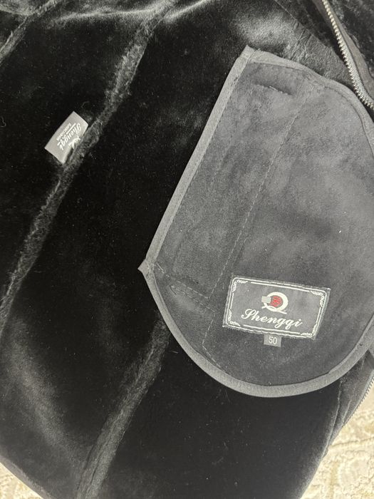 Мужская дубленка легкая