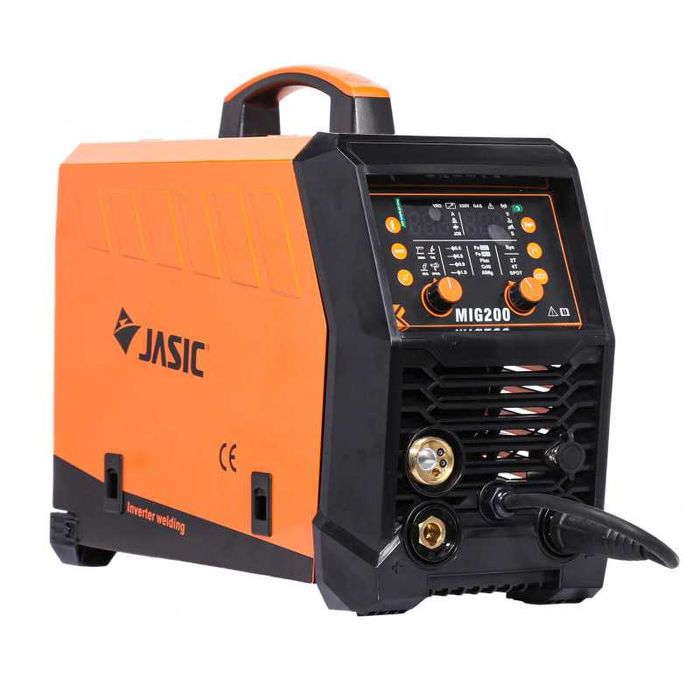 Aparat sudura MIG 200 Led Jasic + tub 8L plin corgon + ceas + sarma