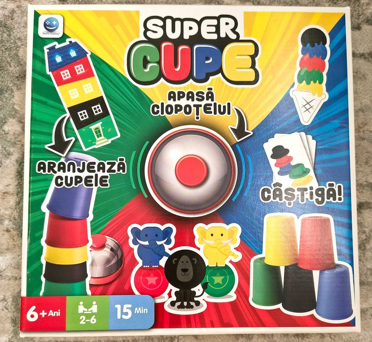 Joc copii Super cupe