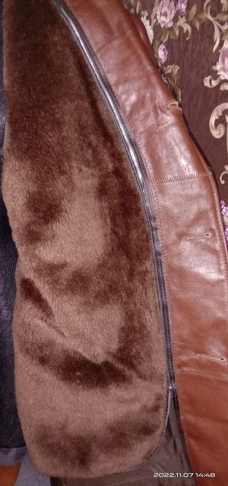 Мужская кожаная куртка