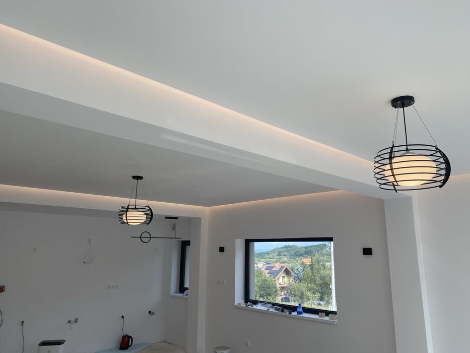 Tavane rigips , casetate , metalice , lamelare