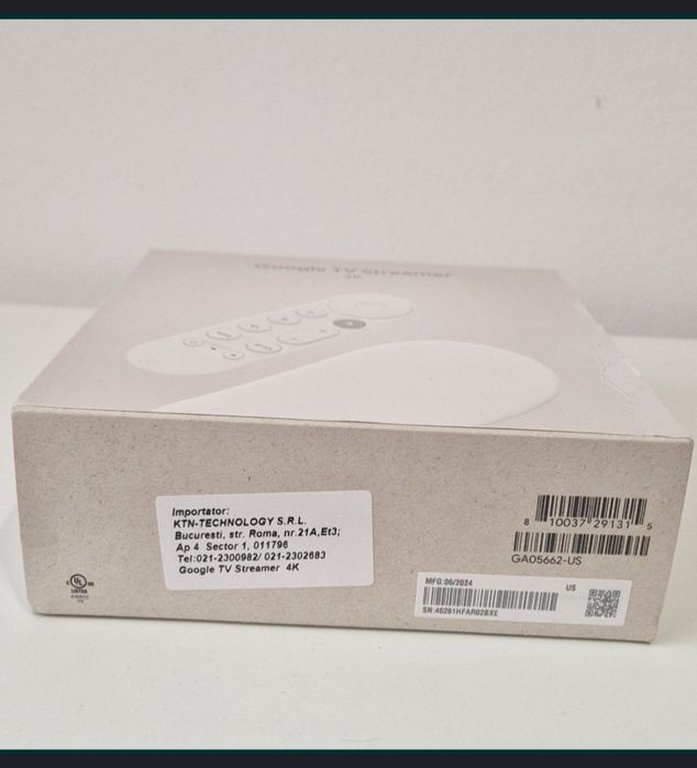 Google TV streamer 4k